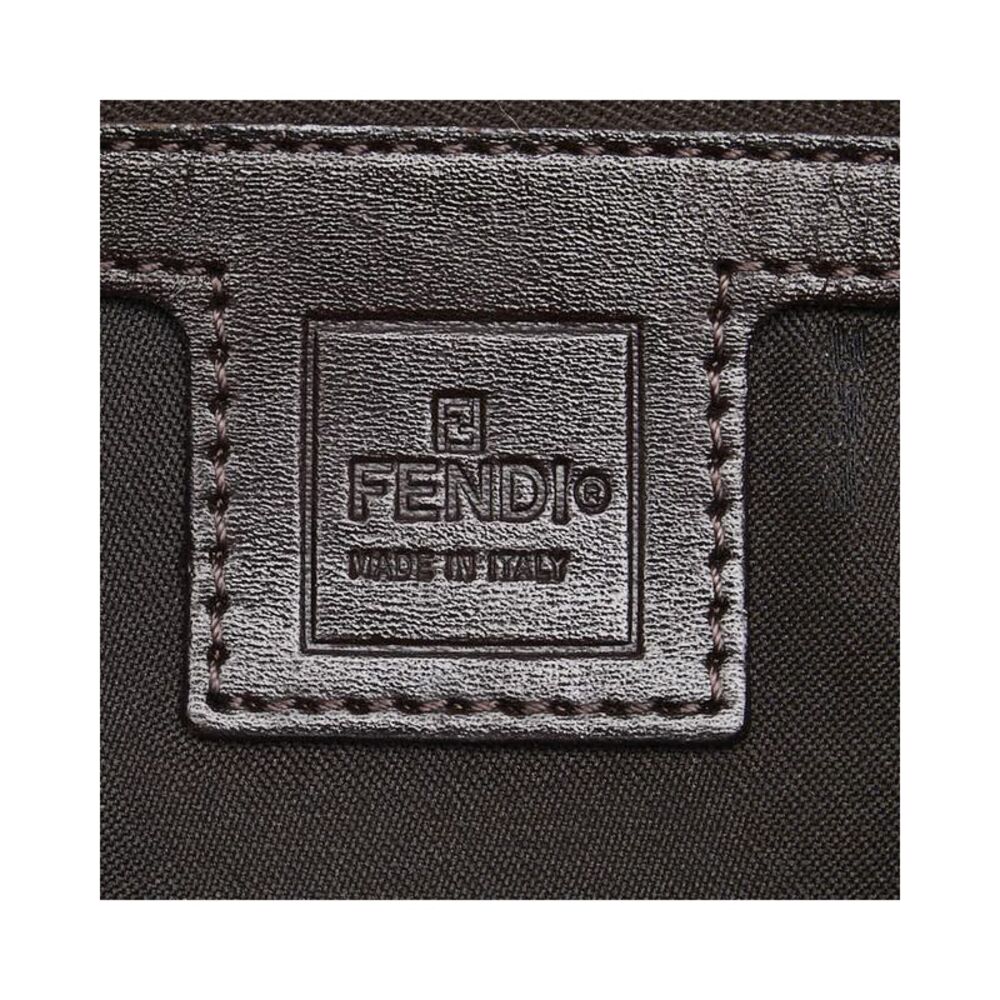 Pre Loved Fendi Canvas Leather Mamma Bucket Shoulder Bag - Picture 5 of 7